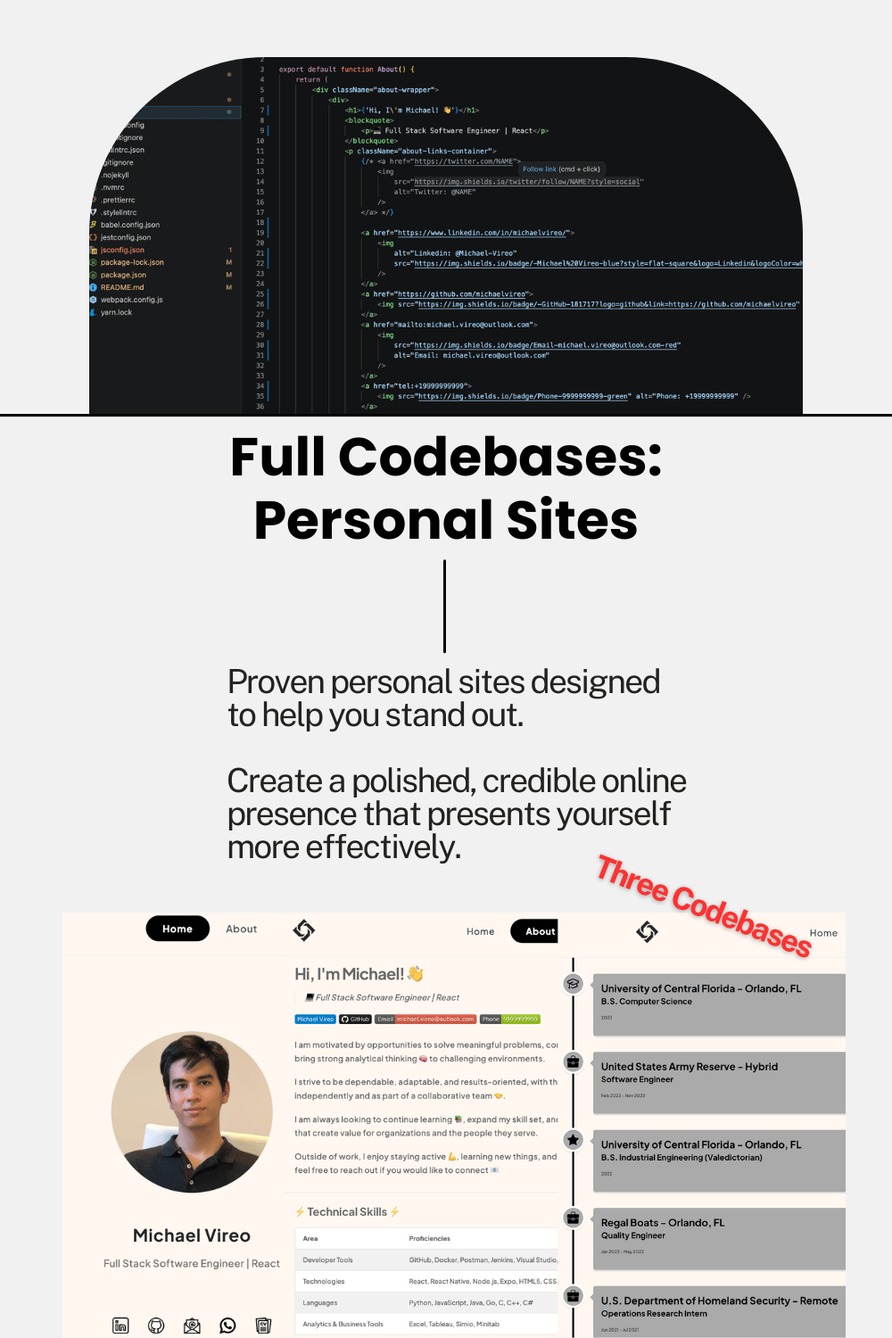 Proven Resume Playbook + Personal Site Code