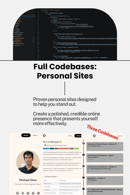 Proven Resume Playbook + Personal Site Code
